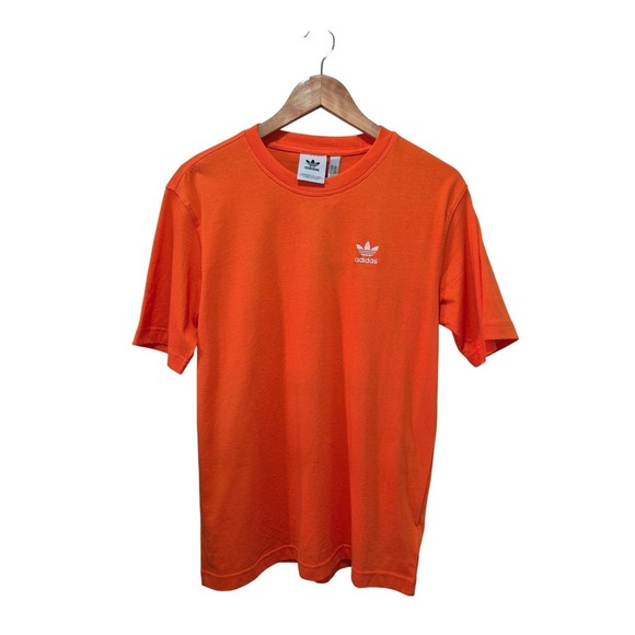 adidas Other - Adidas Trefoil  XS T-Shirt Men's Orange‎ Short Sleeve Casual Logo Tee